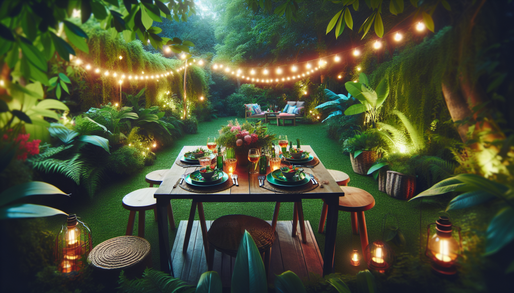 Beginners Guide To Outdoor Entertaining